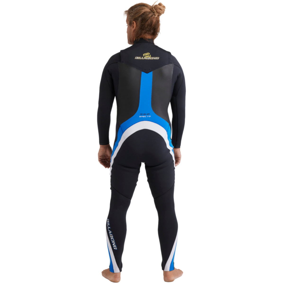 2025 Billabong Mens Oscillator Natural 4/3mm Chest Zip Wetsuit 24AW193516 - Royal